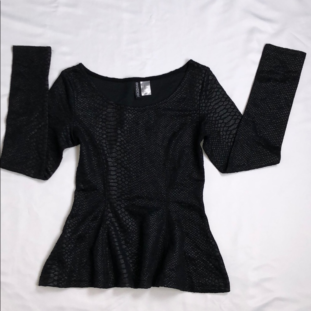 Snake  print blouse